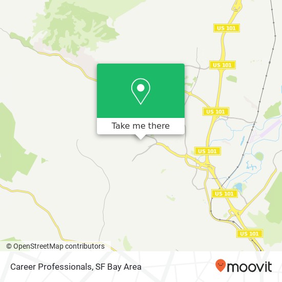 Career Professionals map