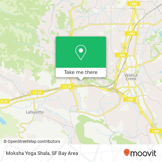 Mapa de Moksha Yoga Shala