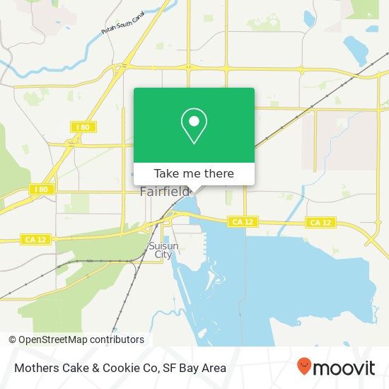 Mapa de Mothers Cake & Cookie Co