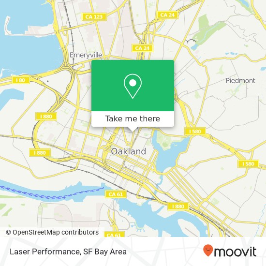 Mapa de Laser Performance