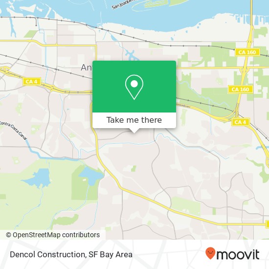 Dencol Construction map