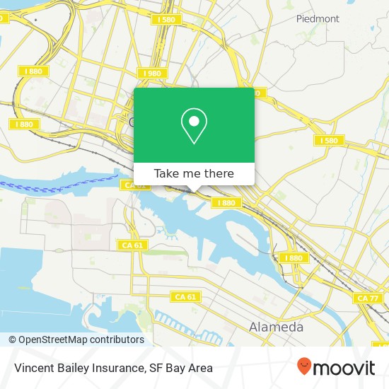 Mapa de Vincent Bailey Insurance