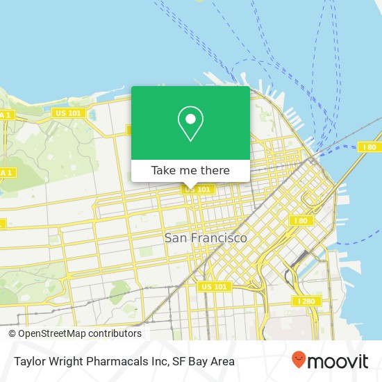 Taylor Wright Pharmacals Inc map