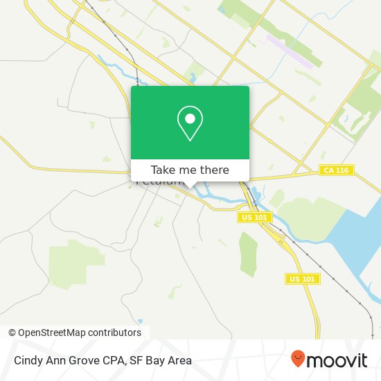 Mapa de Cindy Ann Grove CPA