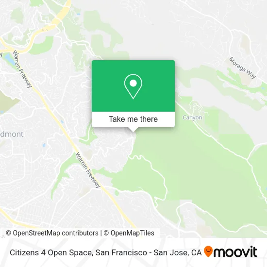 Citizens 4 Open Space map