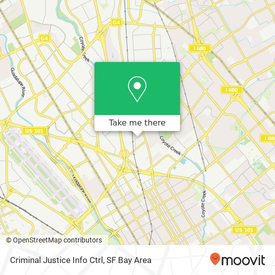 Criminal Justice Info Ctrl map