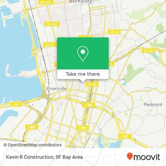 Kevin R Construction map