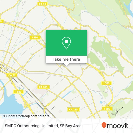 SMDC Outsourcing Unlimited map