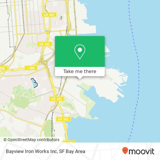 Mapa de Bayview Iron Works Inc