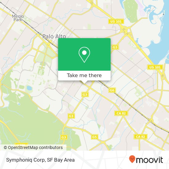 Symphoniq Corp map