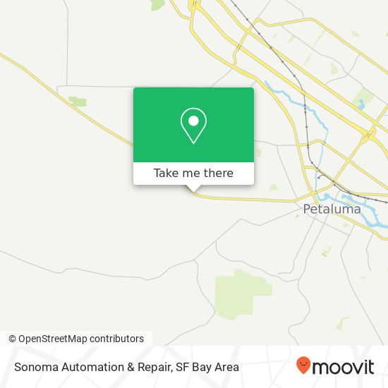 Mapa de Sonoma Automation & Repair
