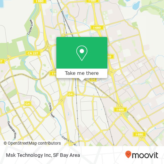Msk Technology Inc map