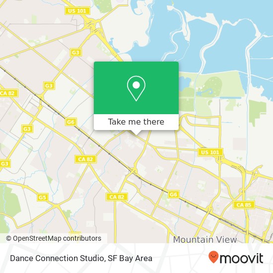 Mapa de Dance Connection Studio