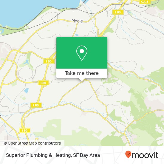 Superior Plumbing & Heating map