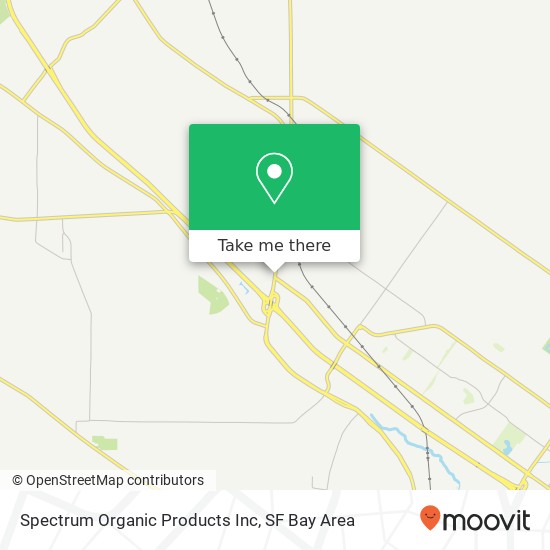 Spectrum Organic Products Inc map