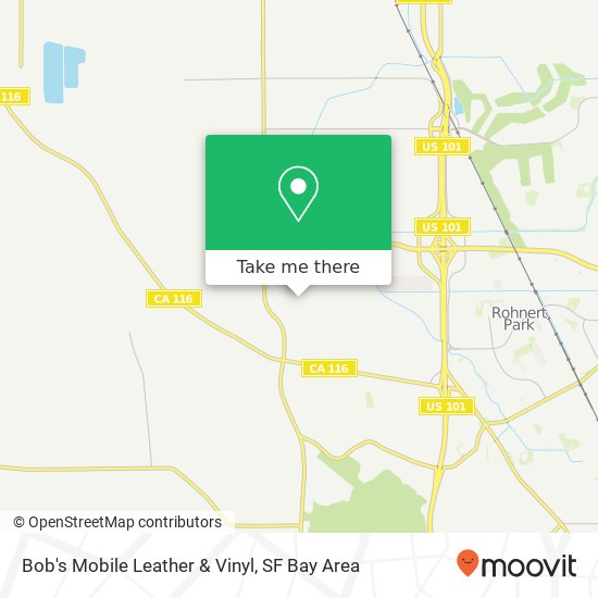 Bob's Mobile Leather & Vinyl map