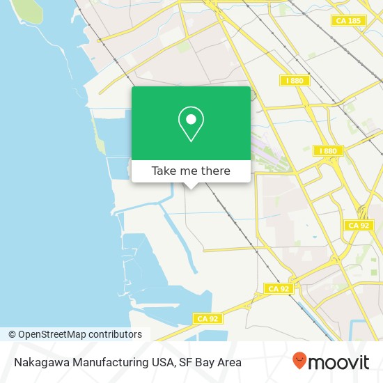 Nakagawa Manufacturing USA map