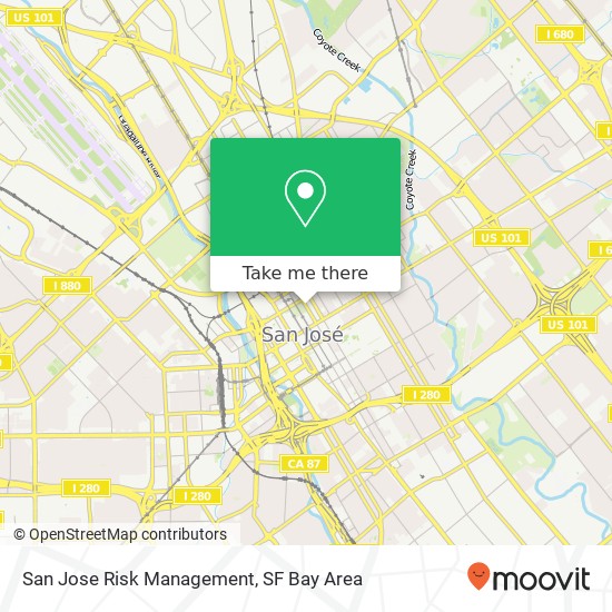 Mapa de San Jose Risk Management