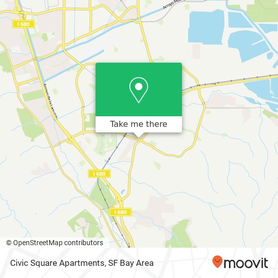 Civic Square Apartments map