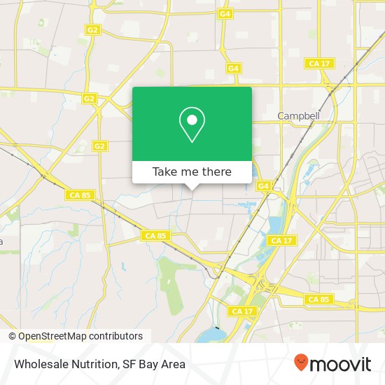 Wholesale Nutrition map