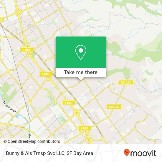 Bunny & Als Trnsp Svc LLC map