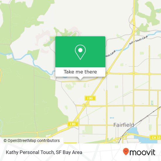 Kathy Personal Touch map