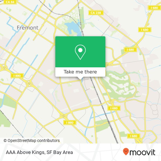 AAA Above Kings map