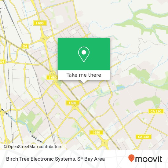 Mapa de Birch Tree Electronic Systems