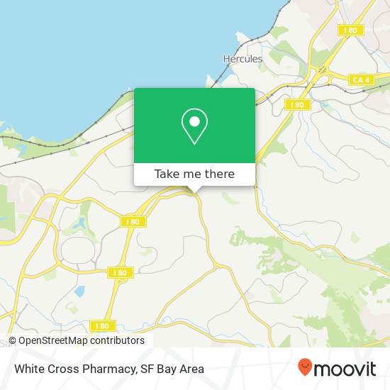 White Cross Pharmacy map