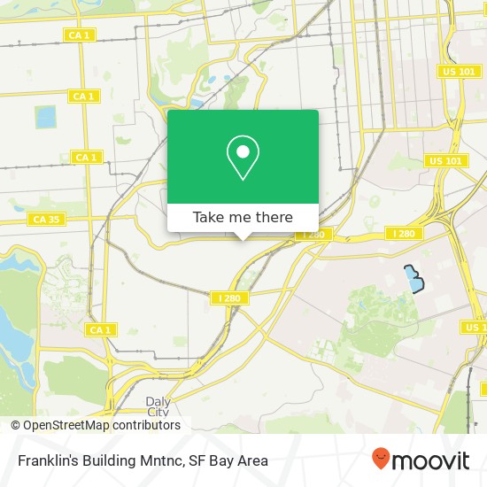 Mapa de Franklin's Building Mntnc