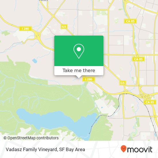 Vadasz Family Vineyard map