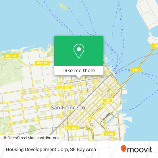 Housing Developement Corp map