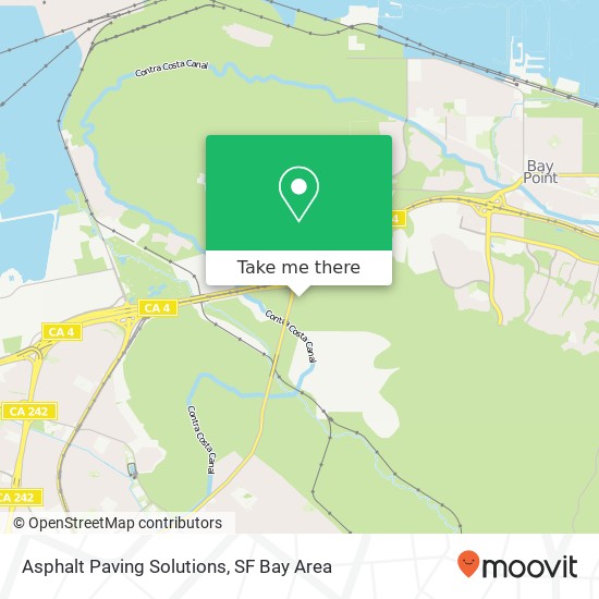Asphalt Paving Solutions map