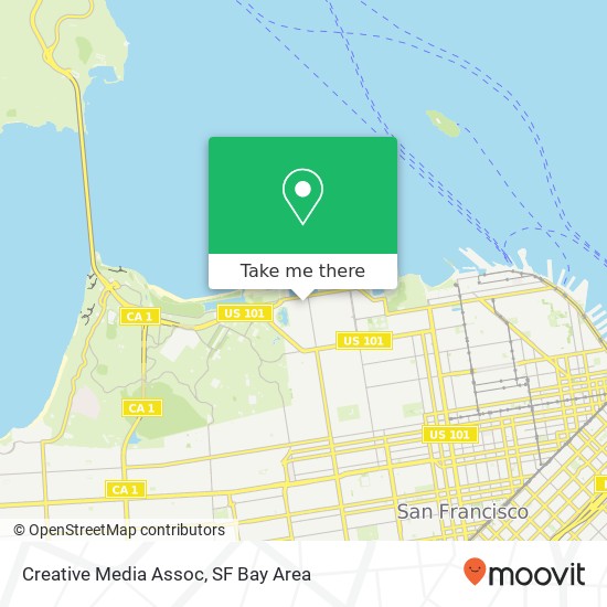 Mapa de Creative Media Assoc