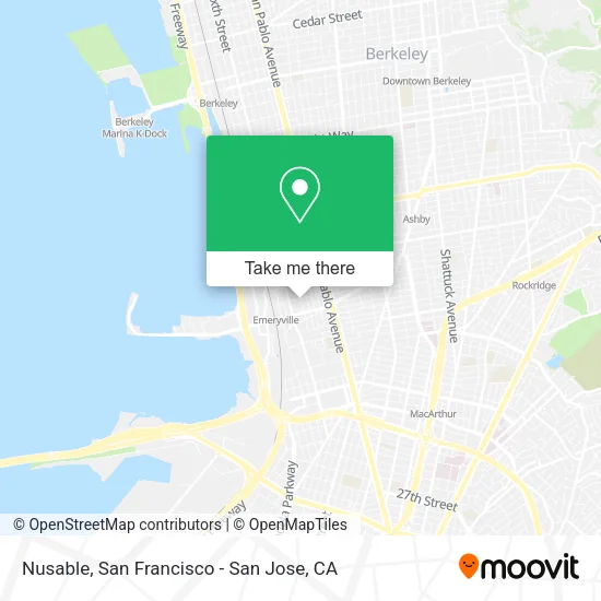 Nusable map
