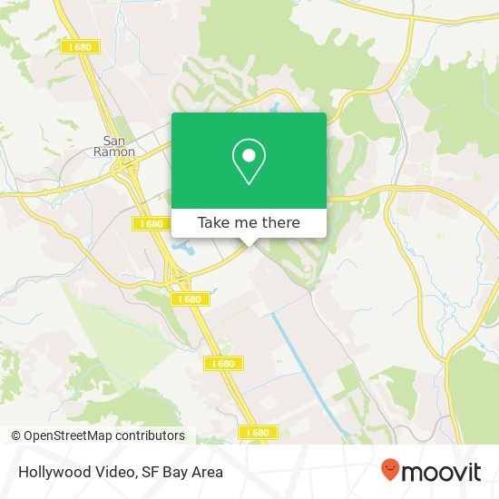 Hollywood Video map