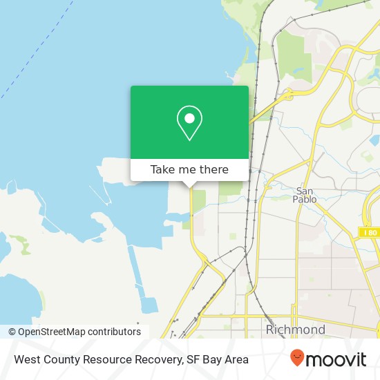 West County Resource Recovery map
