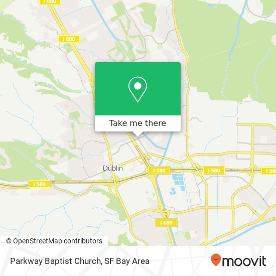 Mapa de Parkway Baptist Church