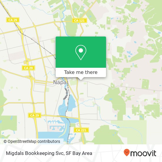 Migdals Bookkeeping Svc map