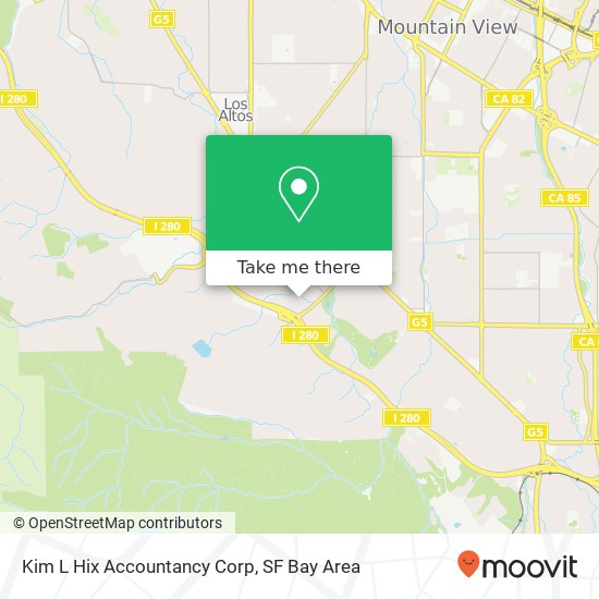 Kim L Hix Accountancy Corp map