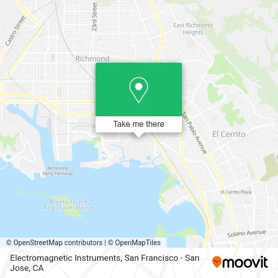 Mapa de Electromagnetic Instruments