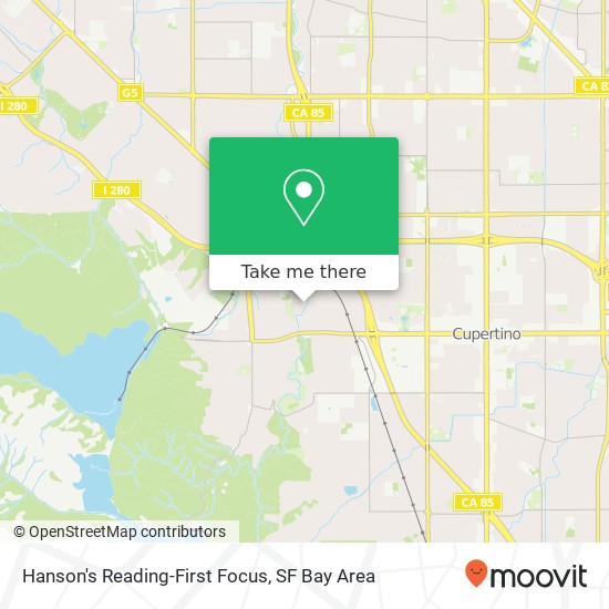 Hanson's Reading-First Focus map