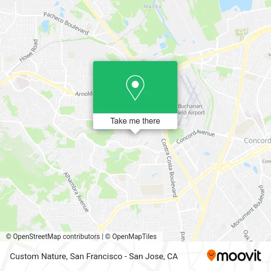 Mapa de Custom Nature