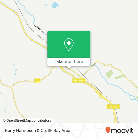 Barry Harmeson & Co map