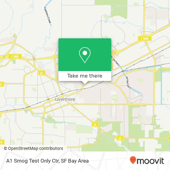 Mapa de A1 Smog Test Only Ctr