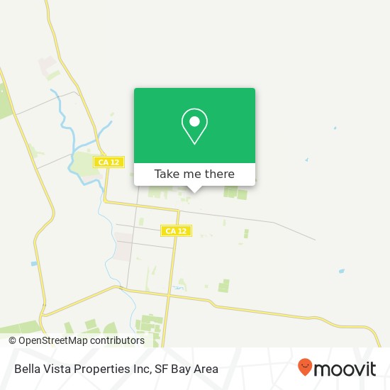 Mapa de Bella Vista Properties Inc