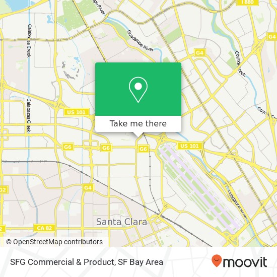 SFG Commercial & Product map
