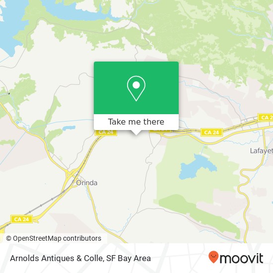 Arnolds Antiques & Colle map