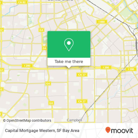 Mapa de Capital Mortgage Western