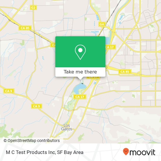 M C Test Products Inc map